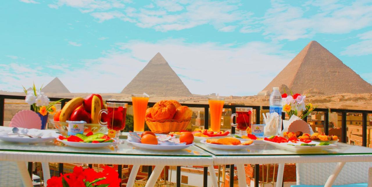 Golden Pyramids View Guest House Kafret el-Gabal Exterior photo