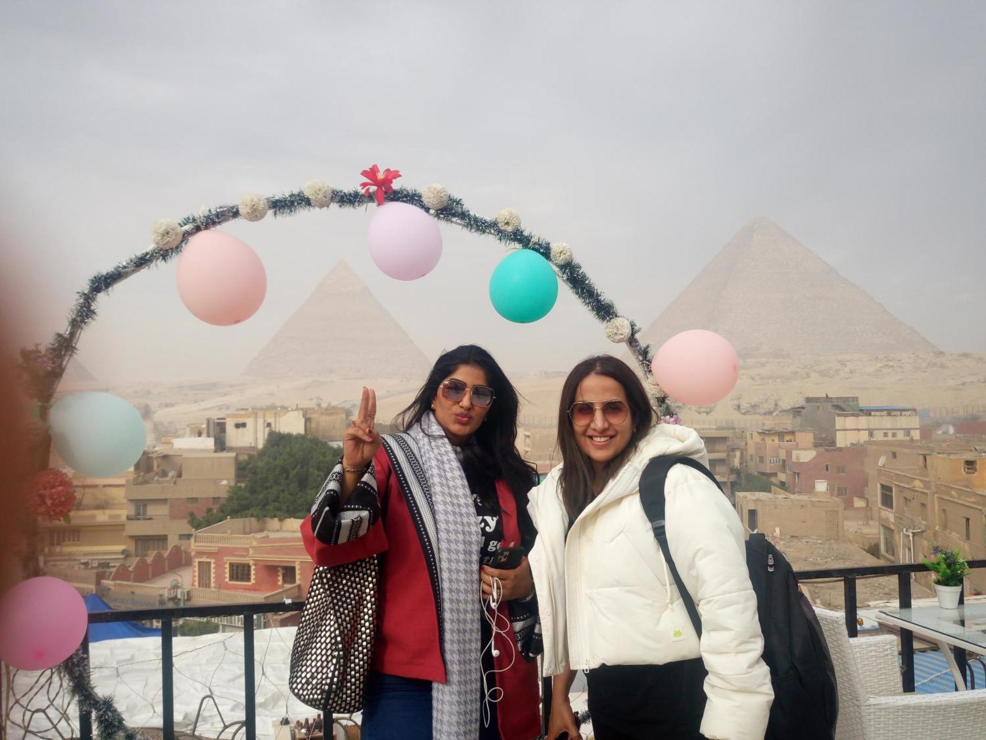 Golden Pyramids View Guest House Kafret el-Gabal Exterior photo